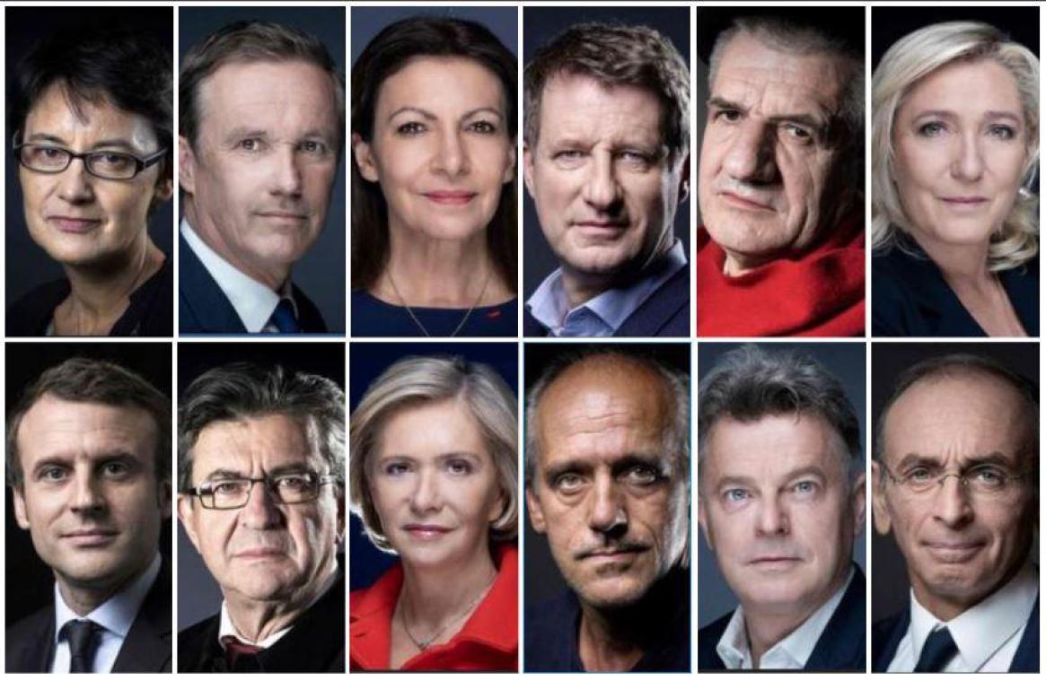 candidats présidentielle